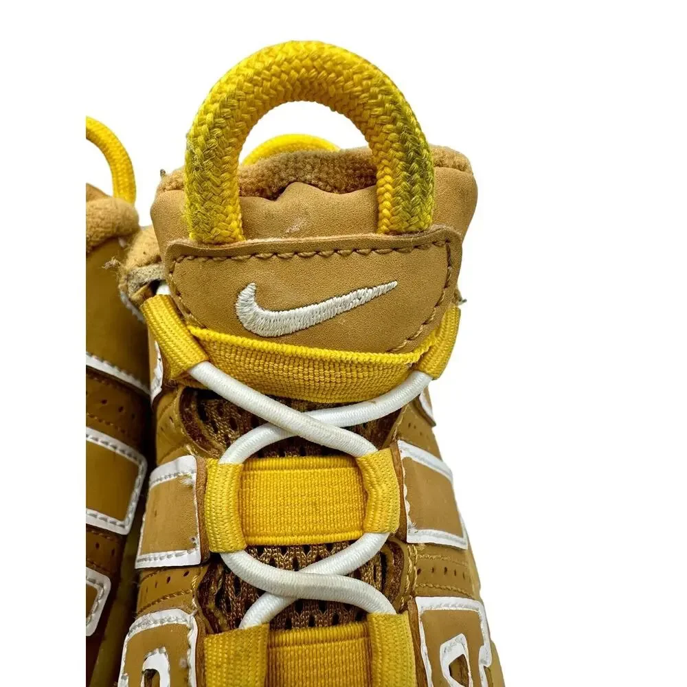 Nike‎ Air More Uptempo (TD) 'Wheat' Kids' Shoes Sneakers DQ4715-700 Size 5 C